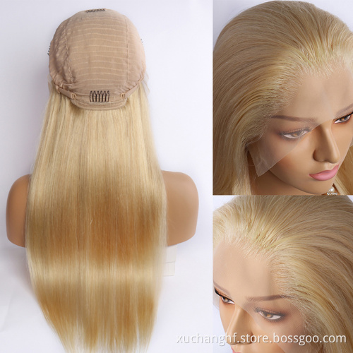 Wholesale Pre-plucked 13x4 13x6 613 Lace Front Wig Human Hair ,613 Hd Lace Frontal Wig,Blonde 613 Full Lace Wig Human Hair